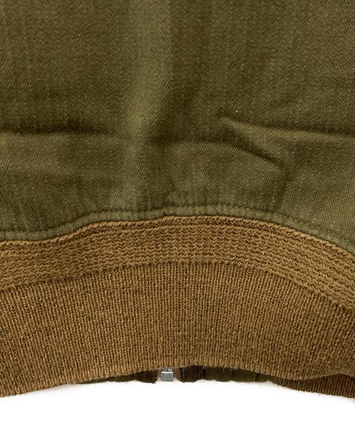 RRL（ダブルアールエル）RRL (ダブルアールエル) ヘリンボーンMA-1ジャケット/782658776001 カーキ サイズ:ＸＳの古着・服飾アイテム