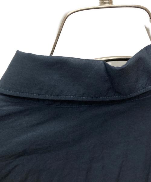 Graphpaper（グラフペーパー）Graphpaper (グラフペーパー) Broad L/S Oversized Regular Collar Shirt/GM261-50001B ネイビー サイズ:02の古着・服飾アイテム