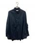 Graphpaper（グラフペーパー）の古着「Broad L/S Oversized Regular Collar Shirt/GM261-50001B」｜ネイビー