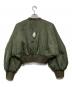 OMMO (オーエムエムオー) VOLUME SLEEVE SHORT MA-1/882440102101 オリーブ サイズ:38：20000円