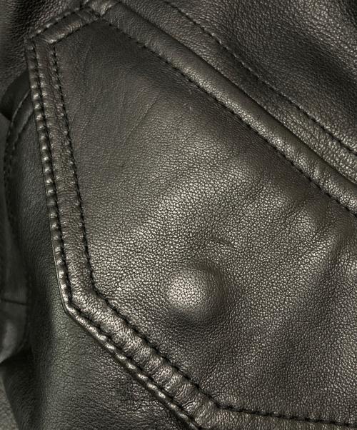 AVIREX（アヴィレックス）AVIREX (アヴィレックス) CWU LEATHER JKT TOP GUN/6101057 ブラック サイズ:ＸＬの古着・服飾アイテム