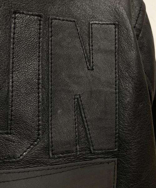 AVIREX（アヴィレックス）AVIREX (アヴィレックス) CWU LEATHER JKT TOP GUN/6101057 ブラック サイズ:ＸＬの古着・服飾アイテム