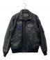 AVIREX（アヴィレックス）の古着「CWU LEATHER JKT TOP GUN/6101057」｜ブラック