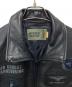 中古・古着 AVIREX (アヴィレックス) CWU LEATHER JKT TOP GUN/6101057 ブラック サイズ:ＸＬ：40000円