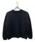 STUDIO NICHOLSON（スタジオ ニコルソン）の古着「HEMYL ENGLISH LAMBSWOOL KNIT/51-10-122003」｜ブラック