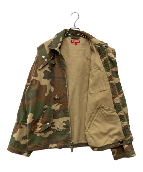 SUPREME（シュプリーム）SUPREME (シュプリーム) Canvas Clip Jacket ベージュ×カーキ サイズ:ＸＬの古着・服飾アイテム