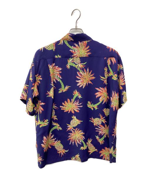 Sun Surf（サンサーフ）Sun Surf (サンサーフ) STUDDED WITH PALM TREE AND PINEAPPLE/SS38032 パープル サイズ:Ｌの古着・服飾アイテム