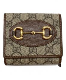 GUCCI（グッチ）の古着「スモールウォレット/621891」｜ブラウン
