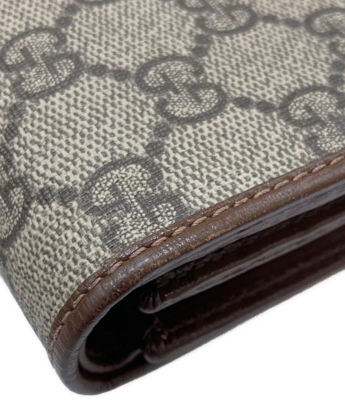 GUCCI（グッチ）GUCCI (グッチ) スモールウォレット/621891 ブラウンの古着・服飾アイテム
