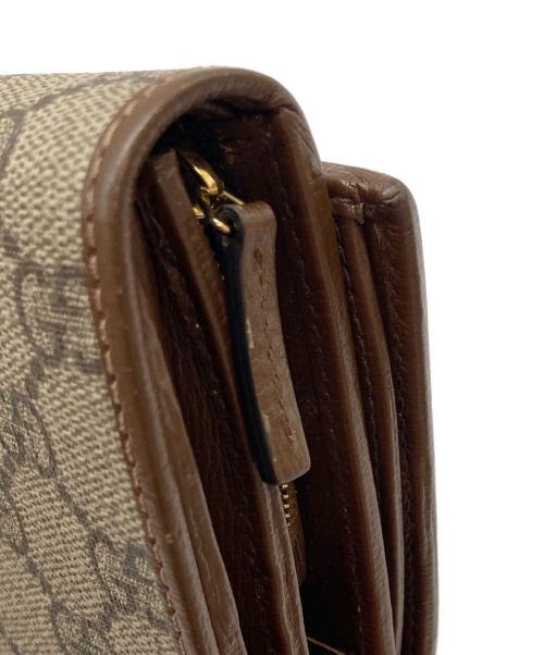 GUCCI（グッチ）GUCCI (グッチ) スモールウォレット/621891 ブラウンの古着・服飾アイテム