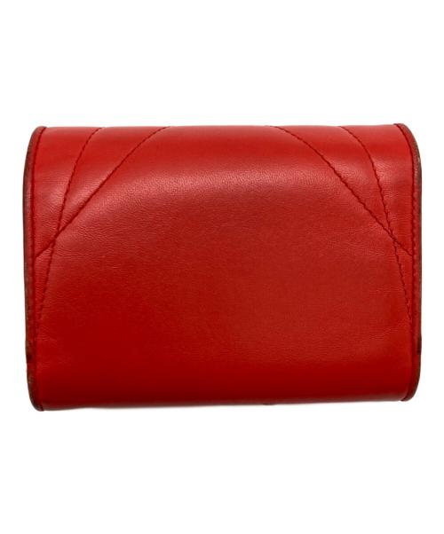 DOLCE & GABBANA（ドルチェ＆ガッバーナ）DOLCE & GABBANA (ドルチェ＆ガッバーナ) DEVOTION コンチネンタルウォレット スモール/BI1269AV967 レッドの古着・服飾アイテム
