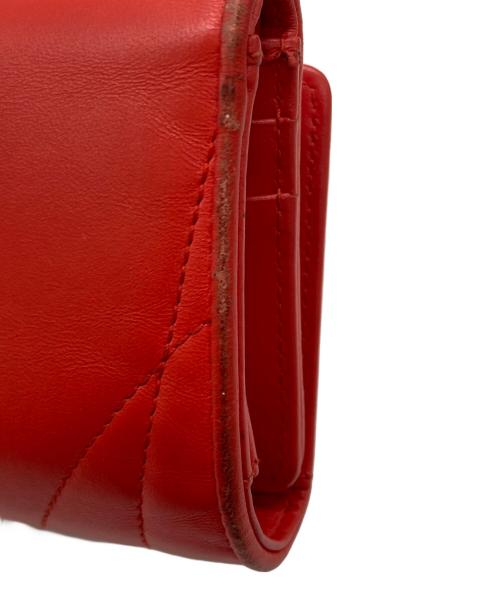 DOLCE & GABBANA（ドルチェ＆ガッバーナ）DOLCE & GABBANA (ドルチェ＆ガッバーナ) DEVOTION コンチネンタルウォレット スモール/BI1269AV967 レッドの古着・服飾アイテム