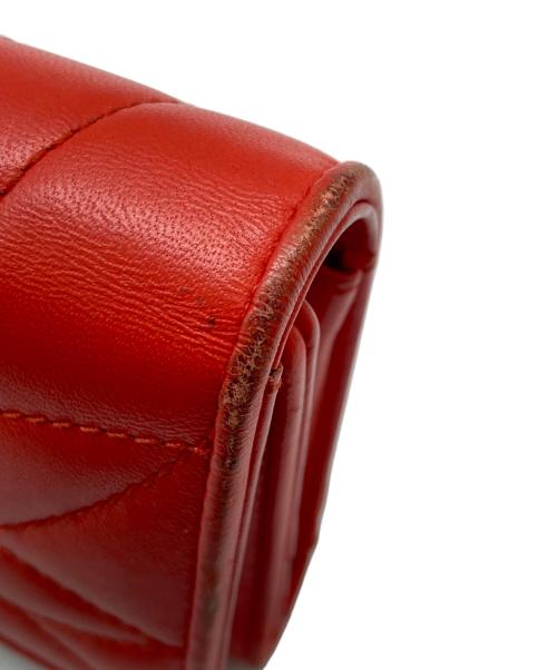 DOLCE & GABBANA（ドルチェ＆ガッバーナ）DOLCE & GABBANA (ドルチェ＆ガッバーナ) DEVOTION コンチネンタルウォレット スモール/BI1269AV967 レッドの古着・服飾アイテム