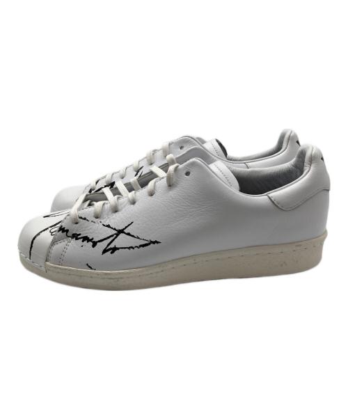 adidas（アディダス）adidas (アディダス) Y-3 (ワイスリー) ローカットスニーカー ホワイト サイズ:26.5の古着・服飾アイテム
