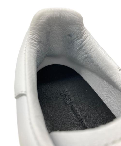 adidas（アディダス）adidas (アディダス) Y-3 (ワイスリー) ローカットスニーカー ホワイト サイズ:26.5の古着・服飾アイテム