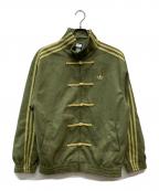 adidasアディダス）の古着「チャイナトラックジャケット/KR0295」｜カーキ