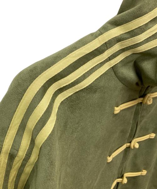 adidas（アディダス）adidas (アディダス) チャイナトラックジャケット/KR0295 カーキ サイズ:ＸＬの古着・服飾アイテム