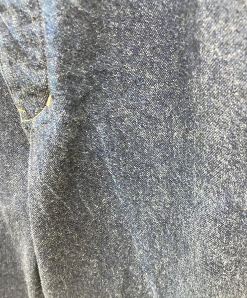 leno（リノ）LENO (リノ) 12oz セルヴィッジ デニム バックル バック トラウザーパンツ インディゴ サイズ:1の古着・服飾アイテム