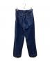 LENO (リノ) 12oz セルヴィッジ デニム バックル バック トラウザーパンツ インディゴ サイズ:1：10000円