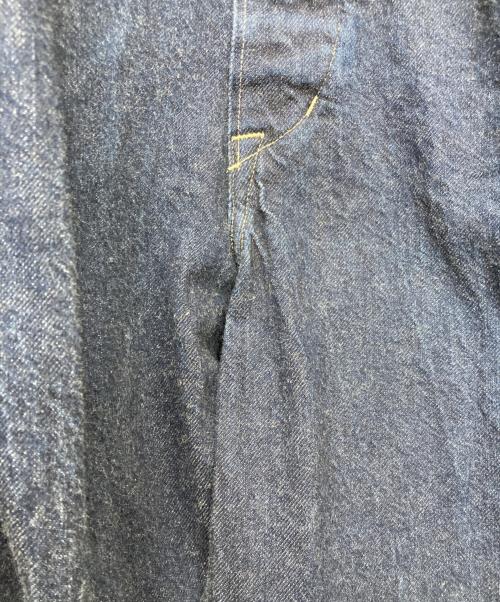 leno（リノ）leno (リノ) サイドベルトグルカ デニムパンツ インディゴ サイズ:1の古着・服飾アイテム