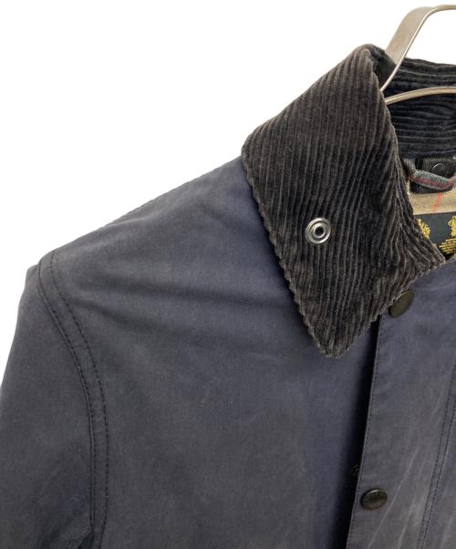 Barbour（バブアー）Barbour (バブアー) SL BORDER/WAXED COTTON/1402141 ネイビー サイズ:36の古着・服飾アイテム