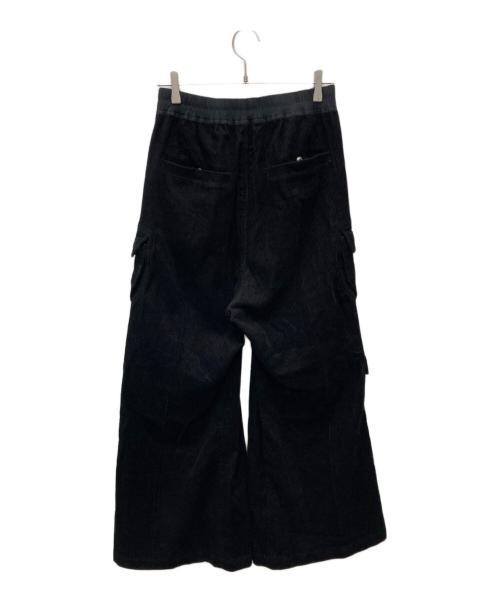 RICK OWENS（リックオウエンス）RICK OWENS (リックオウエンス) Pantaloni Cargobelas Pants/RU02E1339-MLC9 ブラック サイズ:36の古着・服飾アイテム