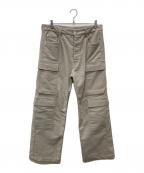 RICK OWENSリックオウエンス）の古着「Double Cargo Jeans/RU02E1340-TB」｜アイボリー