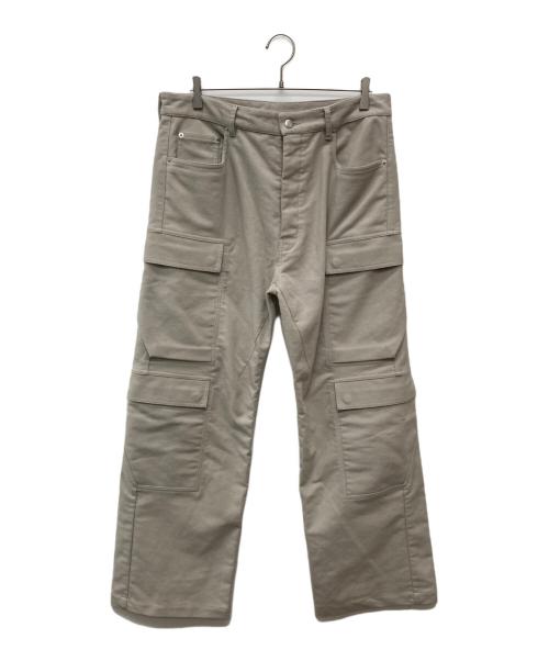 RICK OWENS（リックオウエンス）RICK OWENS (リックオウエンス) Double Cargo Jeans/RU02E1340-TB アイボリー サイズ:33の古着・服飾アイテム