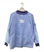 UMBROアンブロ）の古着「ICONIC DRILL TOP」｜ブルー