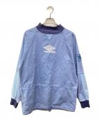 UMBROアンブロ）の古着「ICONIC DRILL TOP」｜ブルー