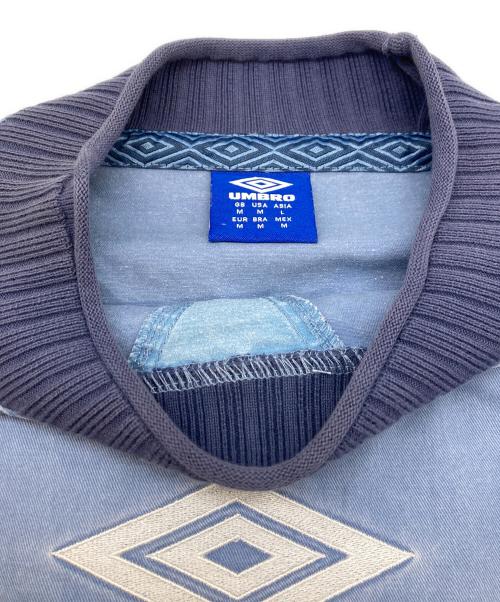 UMBRO（アンブロ）UMBRO (アンブロ) ICONIC DRILL TOP ブルー サイズ:Lの古着・服飾アイテム