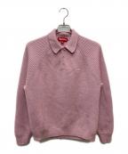 SUPREMEシュプリーム）の古着「24AW Small Box Polo Sweater」｜ピンク