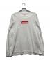 SUPREME（シュプリーム）の古着「BOX LOGO L/S TEE」｜ホワイト