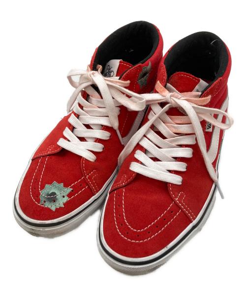 SUPREME（シュプリーム）SUPREME (シュプリーム) VANS (ヴァンズ) Nate Lowman (ネイト ロウマン) Skate Grosso Mid レッド サイズ:27cmの古着・服飾アイテム