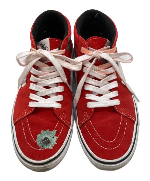 SUPREME（シュプリーム）SUPREME (シュプリーム) VANS (ヴァンズ) Nate Lowman (ネイト ロウマン) Skate Grosso Mid レッド サイズ:27cmの古着・服飾アイテム