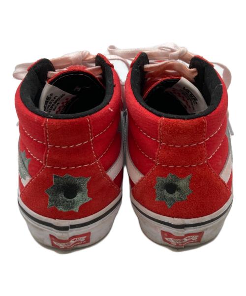 SUPREME（シュプリーム）SUPREME (シュプリーム) VANS (ヴァンズ) Nate Lowman (ネイト ロウマン) Skate Grosso Mid レッド サイズ:27cmの古着・服飾アイテム