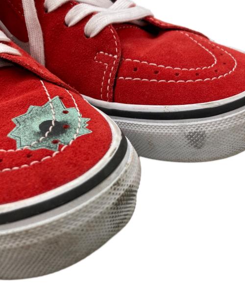 SUPREME（シュプリーム）SUPREME (シュプリーム) VANS (ヴァンズ) Nate Lowman (ネイト ロウマン) Skate Grosso Mid レッド サイズ:27cmの古着・服飾アイテム