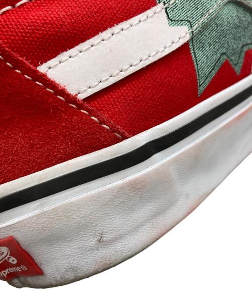 SUPREME（シュプリーム）SUPREME (シュプリーム) VANS (ヴァンズ) Nate Lowman (ネイト ロウマン) Skate Grosso Mid レッド サイズ:27cmの古着・服飾アイテム