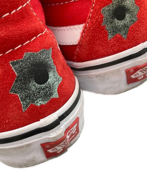 SUPREME（シュプリーム）SUPREME (シュプリーム) VANS (ヴァンズ) Nate Lowman (ネイト ロウマン) Skate Grosso Mid レッド サイズ:27cmの古着・服飾アイテム