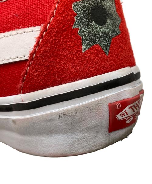 SUPREME（シュプリーム）SUPREME (シュプリーム) VANS (ヴァンズ) Nate Lowman (ネイト ロウマン) Skate Grosso Mid レッド サイズ:27cmの古着・服飾アイテム
