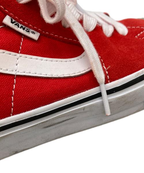 SUPREME（シュプリーム）SUPREME (シュプリーム) VANS (ヴァンズ) Nate Lowman (ネイト ロウマン) Skate Grosso Mid レッド サイズ:27cmの古着・服飾アイテム