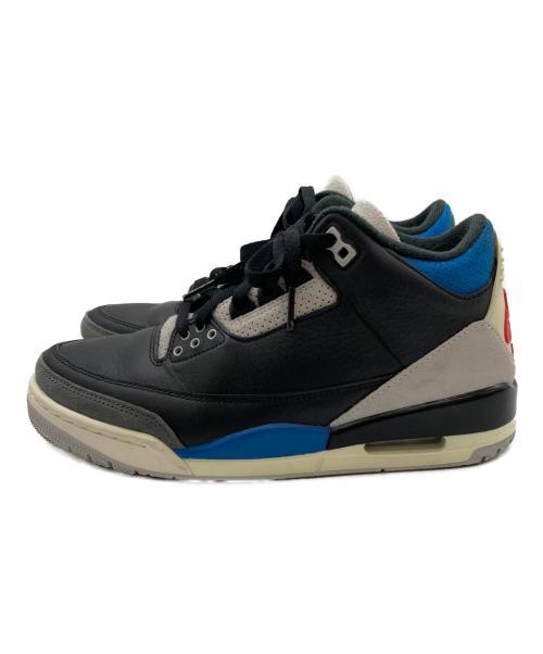 NIKE（ナイキ）NIKE (ナイキ) Air Jordan 3 Retro ブルー×ブラック サイズ:25の古着・服飾アイテム