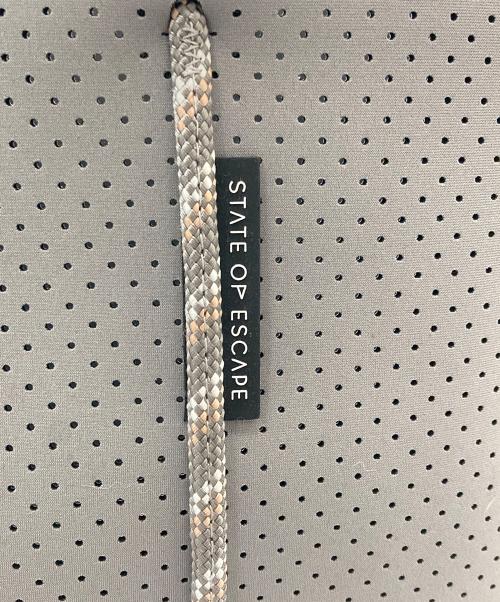 STATE OF ESCAPE（ステイトオブエスケープ）STATE OF ESCAPE (ステイトオブエスケープ) パンチングトートバッグ グレーの古着・服飾アイテム