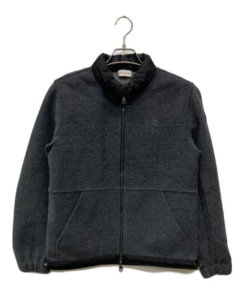 MONCLER（モンクレール）MONCLER (モンクレール) MAGLIA CARDIGAN/B20918403400 グレー サイズ:Ｓの古着・服飾アイテム