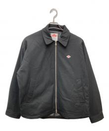 DANTON×BEAMS（ダントン×ビームス）の古着「別注ジップアップジャケット」｜ブラック