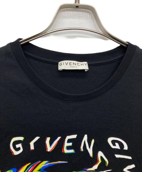 GIVENCHY（ジバンシィ）GIVENCHY (ジバンシィ) GLITCH T-SHIRT/BM70Y73002 ブラック サイズ:Ｌの古着・服飾アイテム