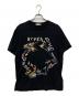 GIVENCHY（ジバンシィ）の古着「GLITCH T-SHIRT/BM70Y73002」｜ブラック