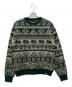BEAMS（ビームス）の古着「25AW STARBUCKS STAND クルーネックニット/86-15-0014-156」｜グリーン