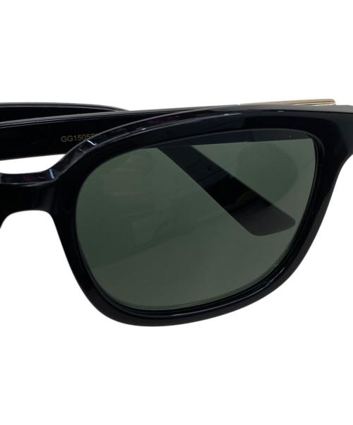 GUCCI（グッチ）GUCCI (グッチ) サングラス ブラック サイズ:55□18-150の古着・服飾アイテム
