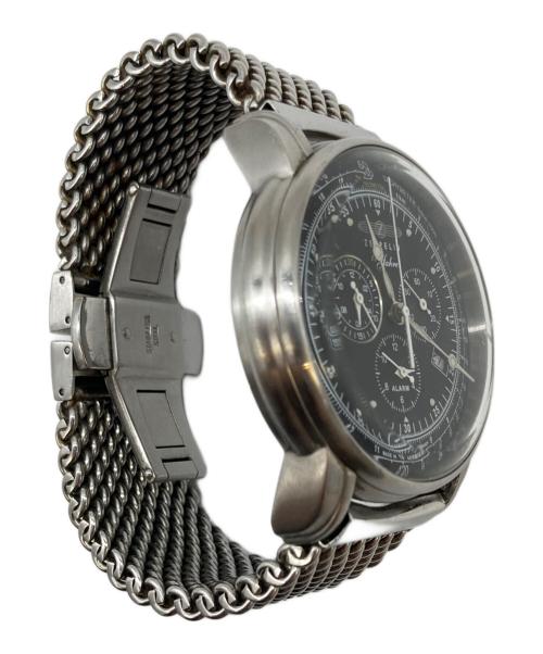 ZEPPELIN（ツェッペリン）ZEPPELIN (ツェッペリン) 腕時計/7680/19195 ブラックの古着・服飾アイテム